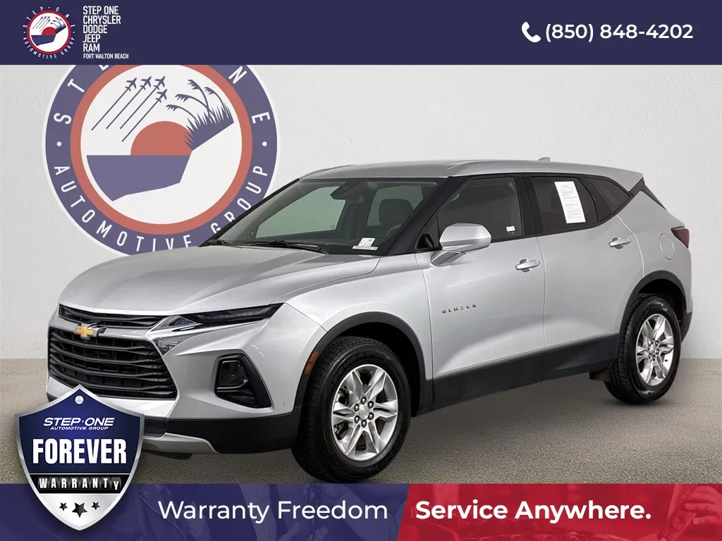 Silver 2021 Chevrolet Blazer LT for sale in Fort Walton Beach, FL
