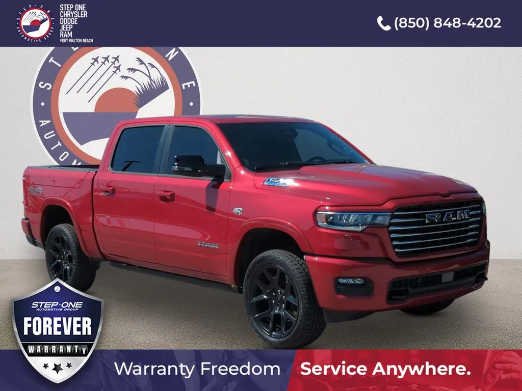 Red 2026 Ram 1500 Laramie for sale in Fort Walton Beach, FL