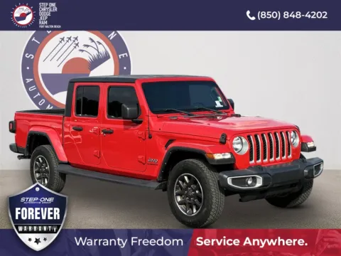 Red 2021 Jeep Gladiator Overland for sale in Fort Walton Beach, FL