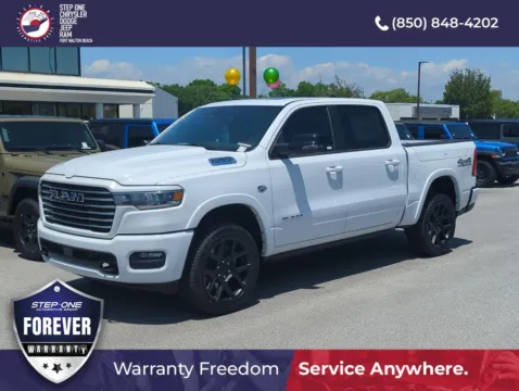 White 2026 Ram 1500 Laramie for sale in Fort Walton Beach, FL