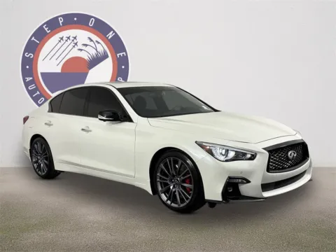 Photos of 2024 INFINITI Q50 Red Sport 400 for sale in Fort Walton Beach, FL at Step One CDJR Fiat Fort Walton Beach
