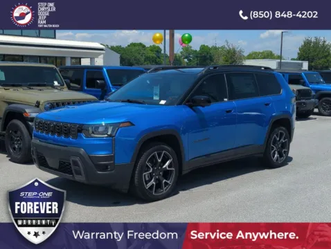 Blue 2026 Jeep Cherokee Overland for sale in Fort Walton Beach, FL