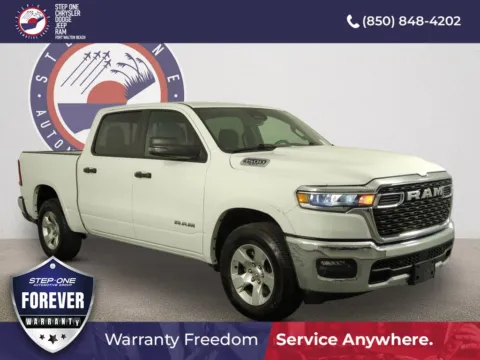 White 2025 Ram 1500 Big Horn/Lone Star for sale in Fort Walton Beach, FL