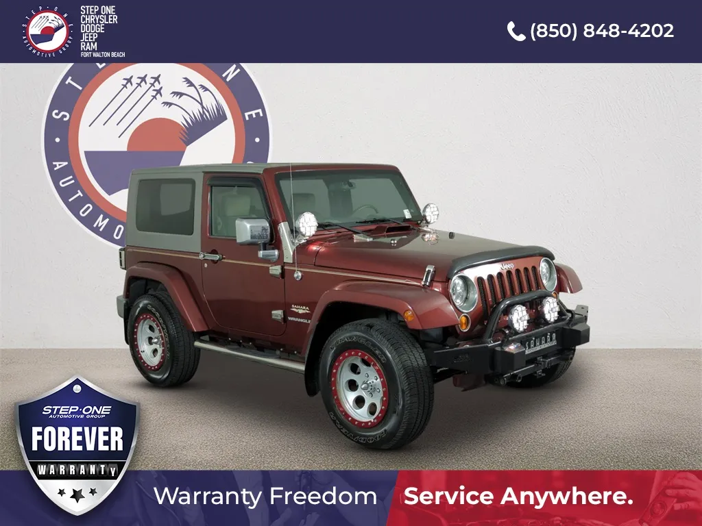 Red 2007 Jeep Wrangler Sahara for sale in Fort Walton Beach, FL