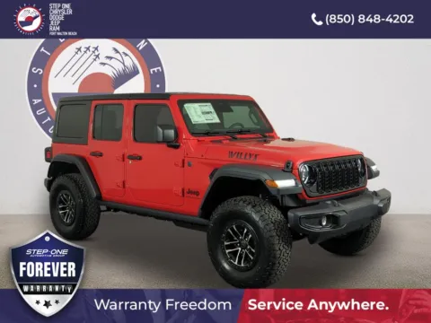Red 2026 Jeep Wrangler Willys for sale in Fort Walton Beach, FL