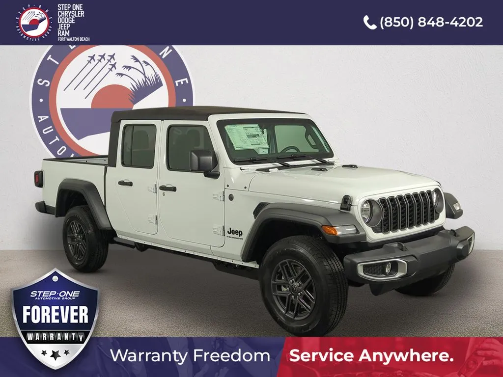White 2026 Jeep Gladiator Sport for sale in Fort Walton Beach, FL