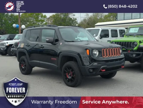 Black 2018 Jeep Renegade Trailhawk for sale in Fort Walton Beach, FL
