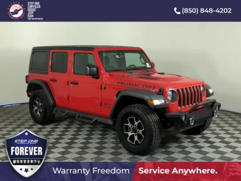 Red 2021 Jeep Wrangler Unlimited Rubicon for sale in Fort Walton Beach, FL