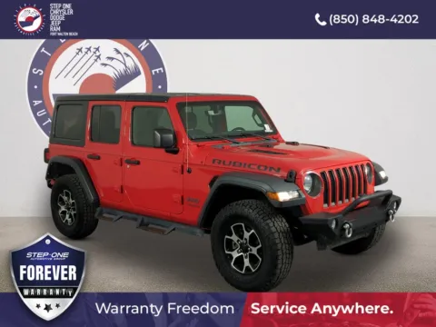 Red 2021 Jeep Wrangler Unlimited Rubicon for sale in Fort Walton Beach, FL