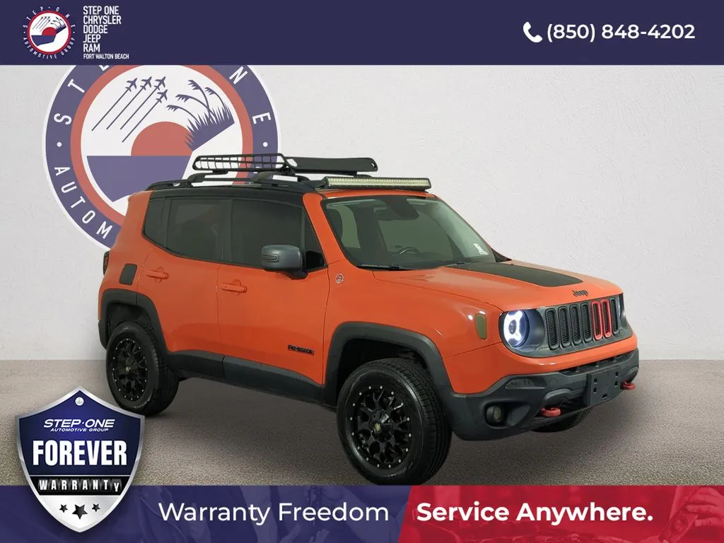 Orange 2016 Jeep Renegade Trailhawk for sale in Fort Walton Beach, FL