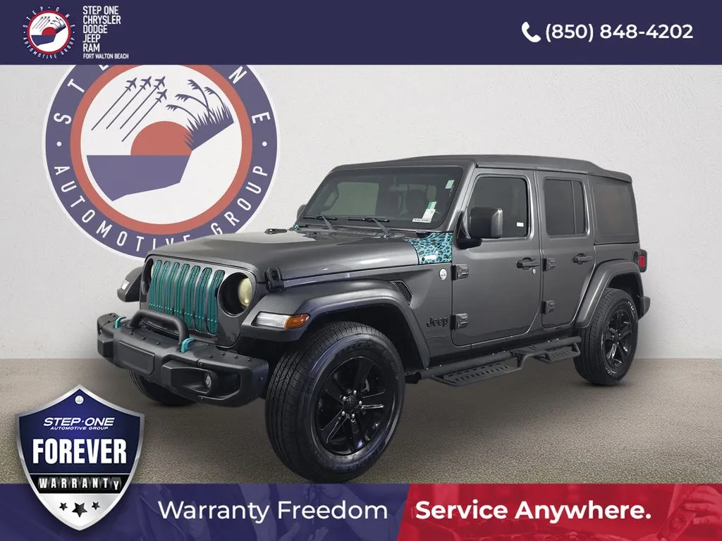 Gray 2019 Jeep Wrangler Unlimited Sport Altitude for sale in Fort Walton Beach, FL