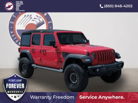 Red 2021 Jeep Wrangler Unlimited Freedom Edition for sale in Fort Walton Beach, FL