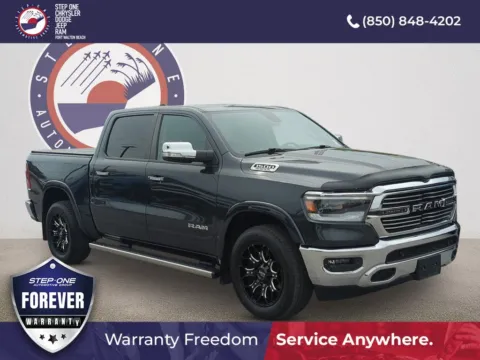 Blue 2019 Ram 1500 Laramie for sale in Fort Walton Beach, FL