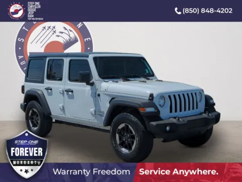 White 2019 Jeep Wrangler Unlimited Sport for sale in Fort Walton Beach, FL
