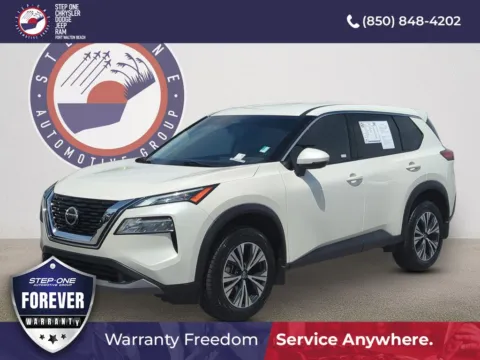 White 2021 Nissan Rogue SV for sale in Fort Walton Beach, FL