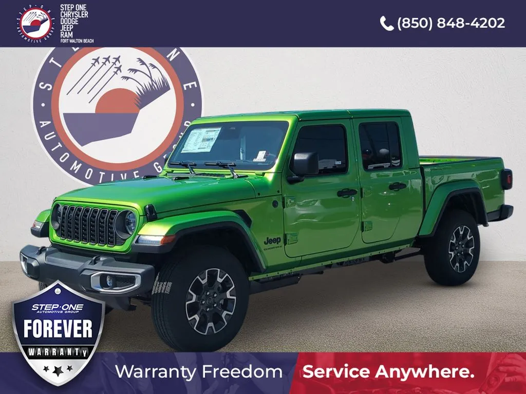 Green 2026 Jeep Gladiator Sahara for sale in Fort Walton Beach, FL