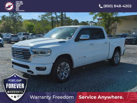 White 2021 Ram 1500 Laramie Longhorn for sale in Fort Walton Beach, FL