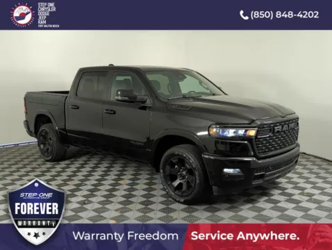 Black 2025 Ram 1500 Big Horn/Lone Star for sale in Fort Walton Beach, FL