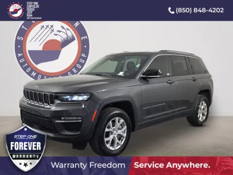 Gray 2023 Jeep Grand Cherokee Limited for sale in Fort Walton Beach, FL