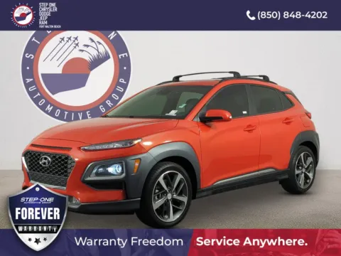 Orange 2020 Hyundai Kona Limited for sale in Fort Walton Beach, FL