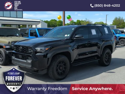 Black 2025 Toyota 4Runner i-FORCE MAX Hybrid TRD Off Road Premium for sale in Fort Walton Beach, FL