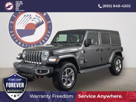 Gray 2018 Jeep Wrangler Unlimited Sahara for sale in Fort Walton Beach, FL