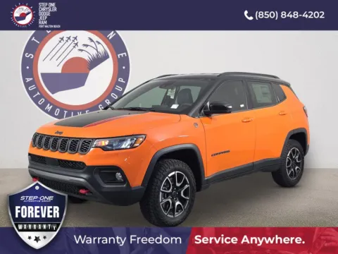 Orange 2026 Jeep Compass Trailhawk for sale in Fort Walton Beach, FL