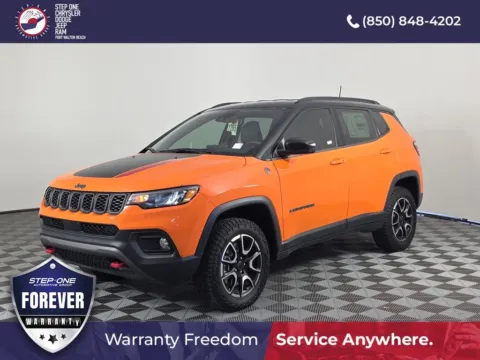 Orange 2026 Jeep Compass Trailhawk for sale in Fort Walton Beach, FL