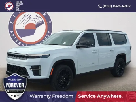 White 2026 Jeep Grand Wagoneer L Limited Reserve for sale in Fort Walton Beach, FL