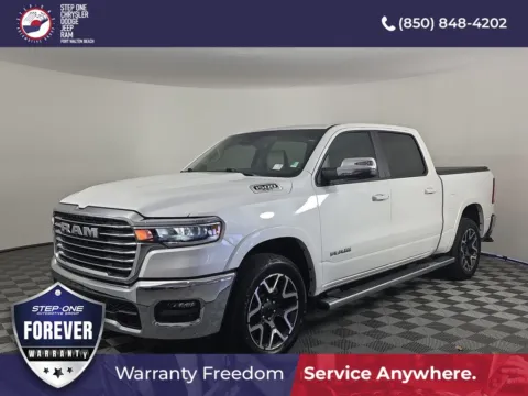 White 2025 Ram 1500 Laramie for sale in Fort Walton Beach, FL