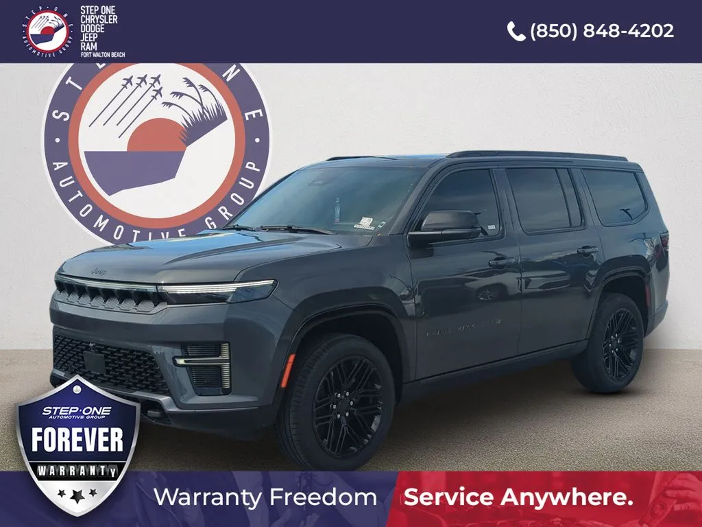 Gray 2026 Jeep Grand Wagoneer Limited Reserve for sale in Fort Walton Beach, FL
