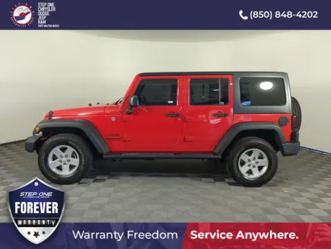 Another view of 2015 Jeep Wrangler Unlimited Sport for sale in Fort Walton Beach, FL at Step One CDJR Fiat Fort Walton Beach