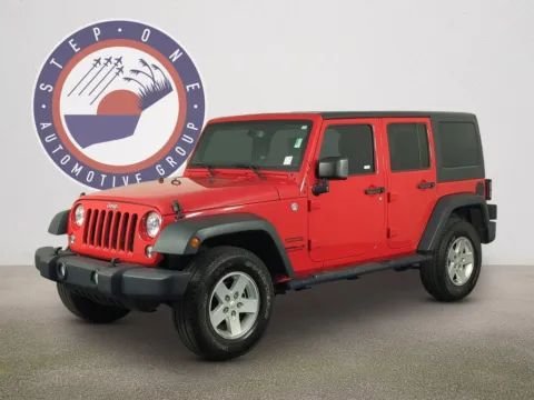 Red 2015 Jeep Wrangler Unlimited Sport for sale in Fort Walton Beach, FL