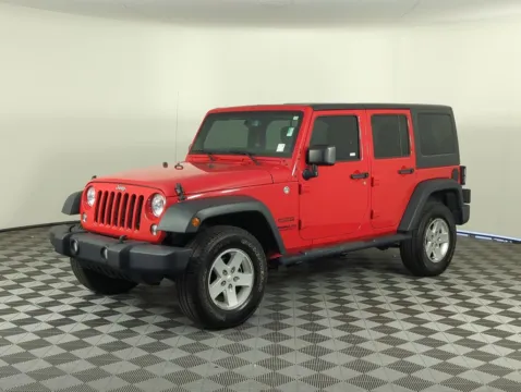 Red 2015 Jeep Wrangler Unlimited Sport for sale in Fort Walton Beach, FL