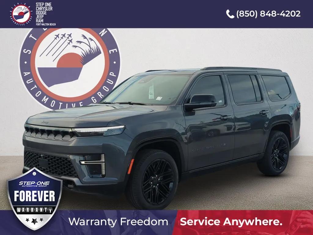 Gray 2026 Jeep Grand Wagoneer Limited Reserve for sale in Fort Walton Beach, FL