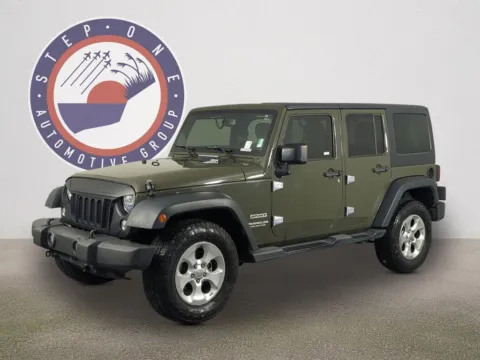 Green 2015 Jeep Wrangler Unlimited Sport for sale in Fort Walton Beach, FL