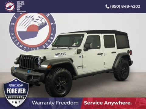 Photos of 2023 Jeep Wrangler Willys 4xe for sale in Fort Walton Beach, FL at Step One CDJR Fiat Fort Walton Beach