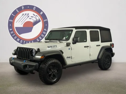 White 2023 Jeep Wrangler Base 4xe for sale in Fort Walton Beach, FL