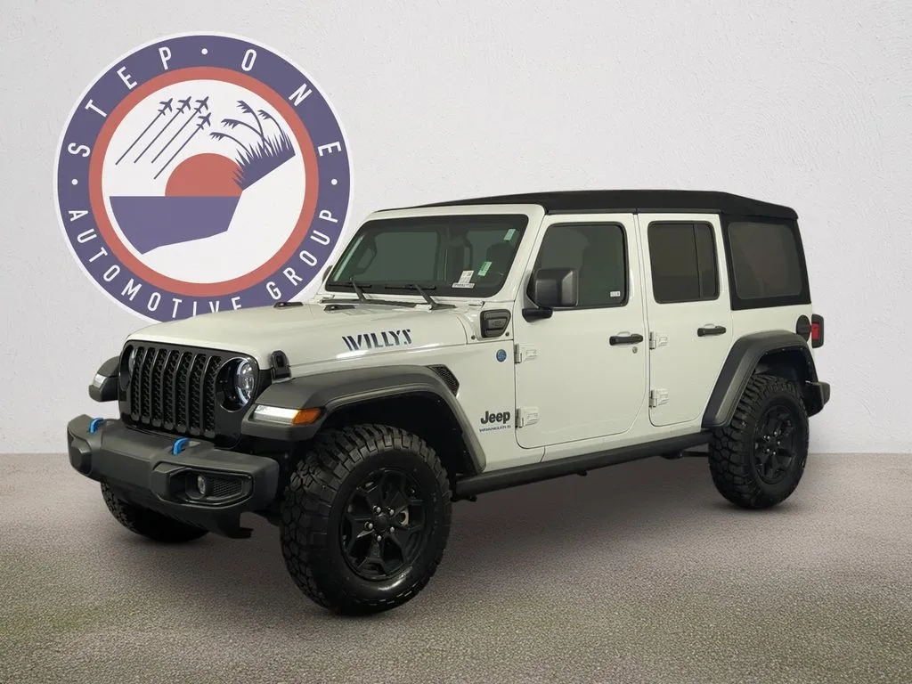 White 2023 Jeep Wrangler Willys 4xe for sale in Fort Walton Beach, FL