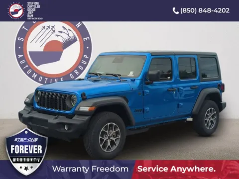 Blue 2026 Jeep Wrangler Sport S for sale in Fort Walton Beach, FL