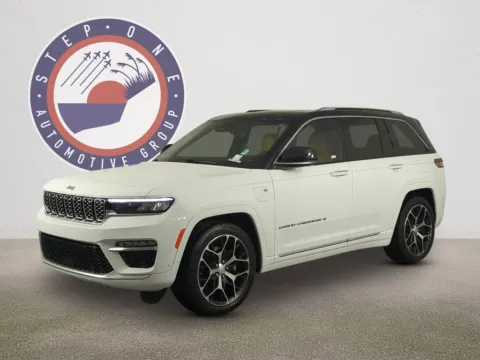 White 2023 Jeep Grand Cherokee Summit Reserve 4xe for sale in Fort Walton Beach, FL