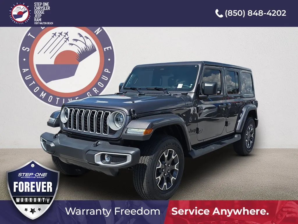 Gray 2026 Jeep Wrangler Sahara for sale in Fort Walton Beach, FL