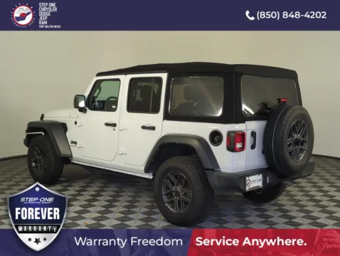More photos of 2024 Jeep Wrangler Sport S at Step One CDJR Fiat Fort Walton Beach, FL