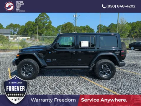 Another view of 2023 Jeep Wrangler Rubicon 4xe for sale in Fort Walton Beach, FL at Step One CDJR Fiat Fort Walton Beach