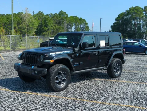 Black 2023 Jeep Wrangler Rubicon 4xe for sale in Fort Walton Beach, FL