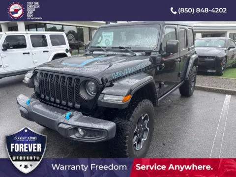 Another view of 2023 Jeep Wrangler Rubicon 4xe for sale in Fort Walton Beach, FL at Step One CDJR Fiat Fort Walton Beach
