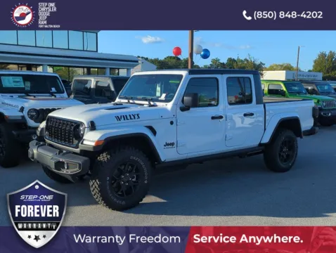 White 2026 Jeep Gladiator Willys for sale in Fort Walton Beach, FL
