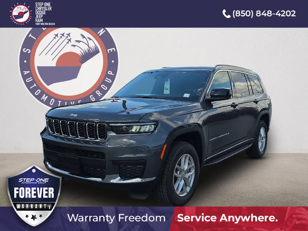 Gray 2026 Jeep Grand Cherokee L Laredo for sale in Fort Walton Beach, FL
