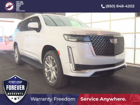 Another view of 2021 Cadillac Escalade Premium Luxury for sale in Fort Walton Beach, FL at Step One CDJR Fiat Fort Walton Beach