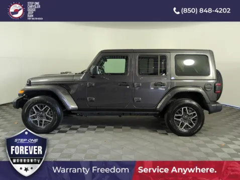 Another view of 2025 Jeep Wrangler Sahara for sale in Fort Walton Beach, FL at Step One CDJR Fiat Fort Walton Beach